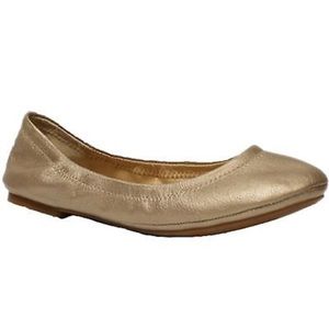 lucky brand emmie flats platinum